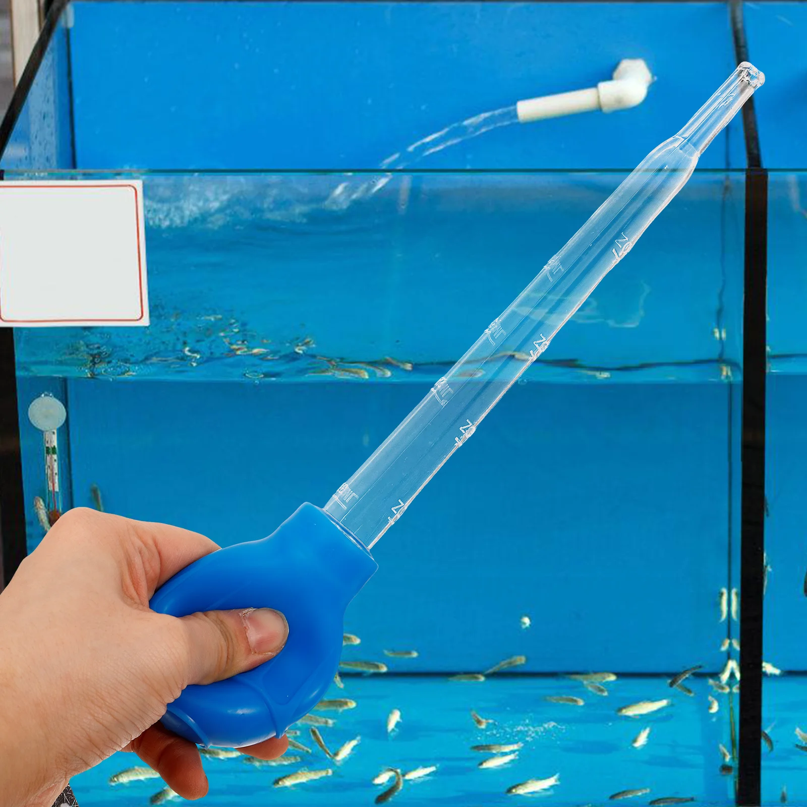 

1Set Aquarium Gravel Cleaner Manual Fish Tank Siphon Water Changing Tool Portable Fish Tank Sand Cleaner Efficient Maintenance