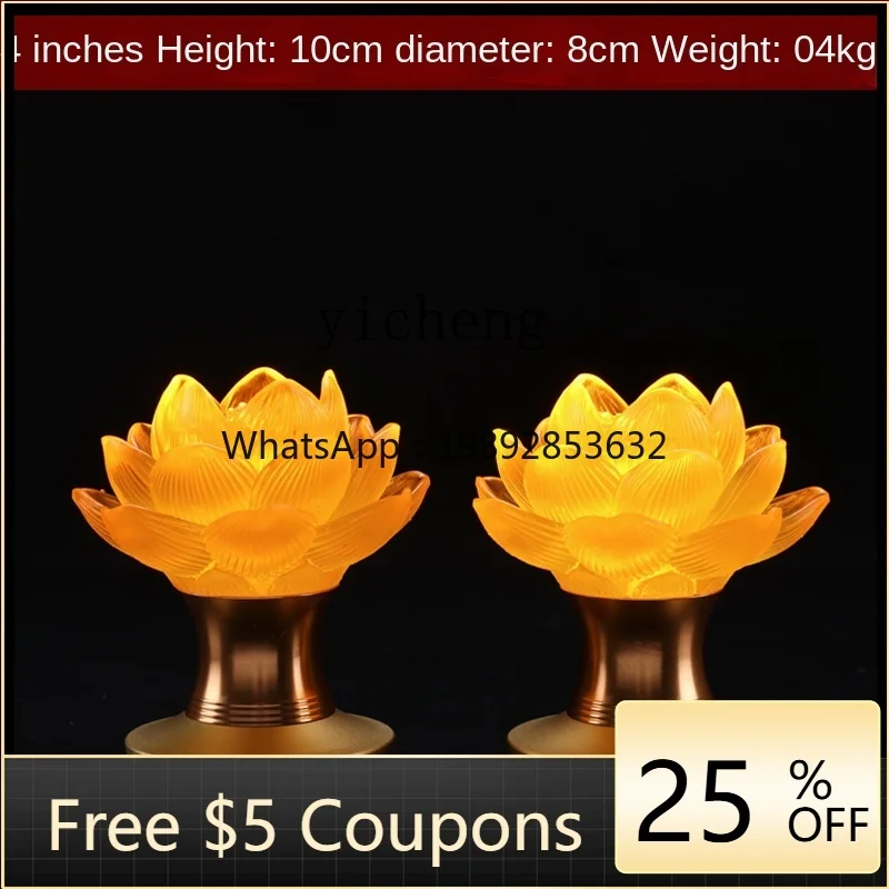 

ZZc Lotus Ornaments Charging Buddha Table Front for New Glaze Guanyin Buddha Hall Altar Ornaments