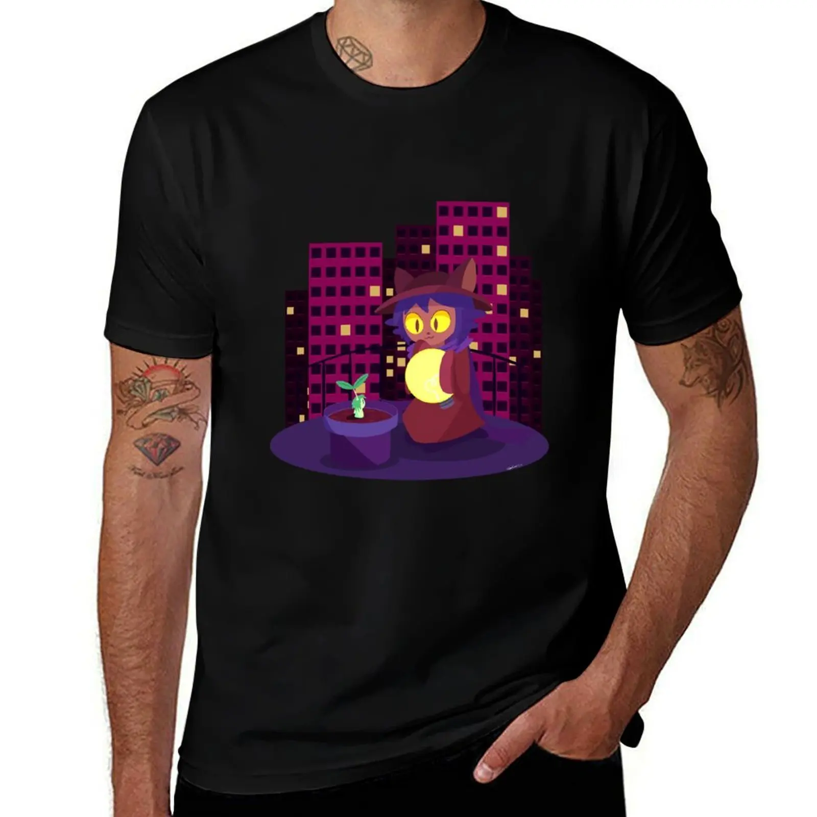 Oneshot Niko in Refuge with Maize T-Shirt Stain Resistant Casual Tee