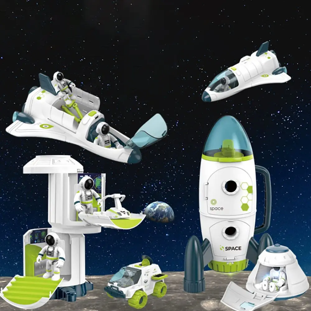

Realistic Style Early Education Spaceship Series Aviation Model Return Cabin Space Exploration Spacecraft Shuttle