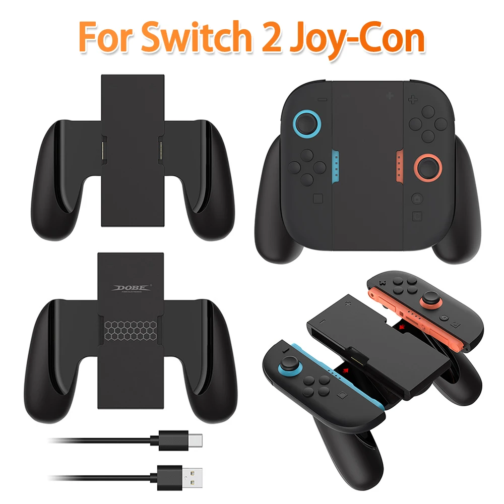 

Charging Grip for Nintendo for Switch 2 Joy-Con Controller Charger Gamepad Support Bracket Handle Bracket Stand Game Accessories