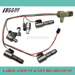 Kit de válvula solenoide de transmisión Original y arnés de cableado U140E U240E U241E para Toyota Camry RAV4 Highlander Lexus ES300 RX300