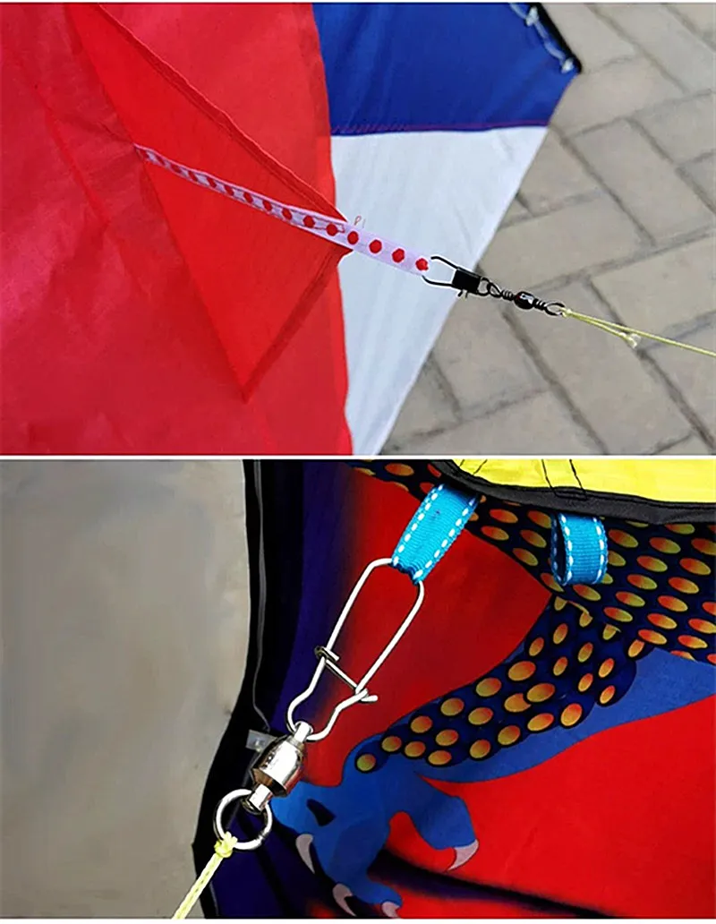 Frete grátis grande conector de pipa fábrica weifang acessórios de pipa equipamento de kitesurf parapente profissional brinquedos ao ar livre