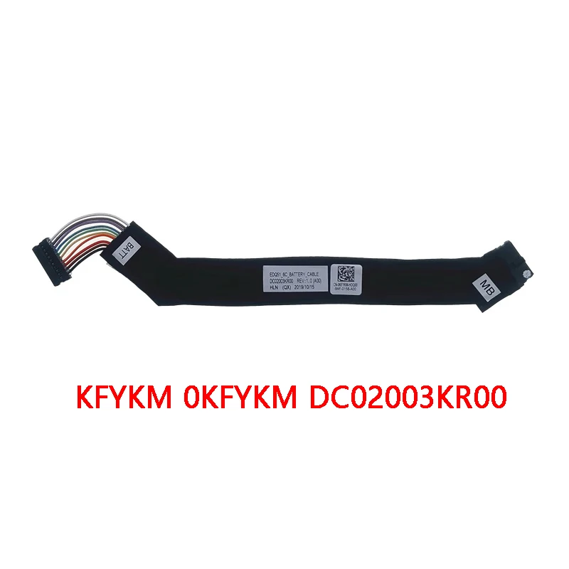 10pcs NEW Genuine Laptop Battery Connect Cable for DELL Alienware M15 R2 EDQ51 KFYKM 0KFYKM DC02003KR00