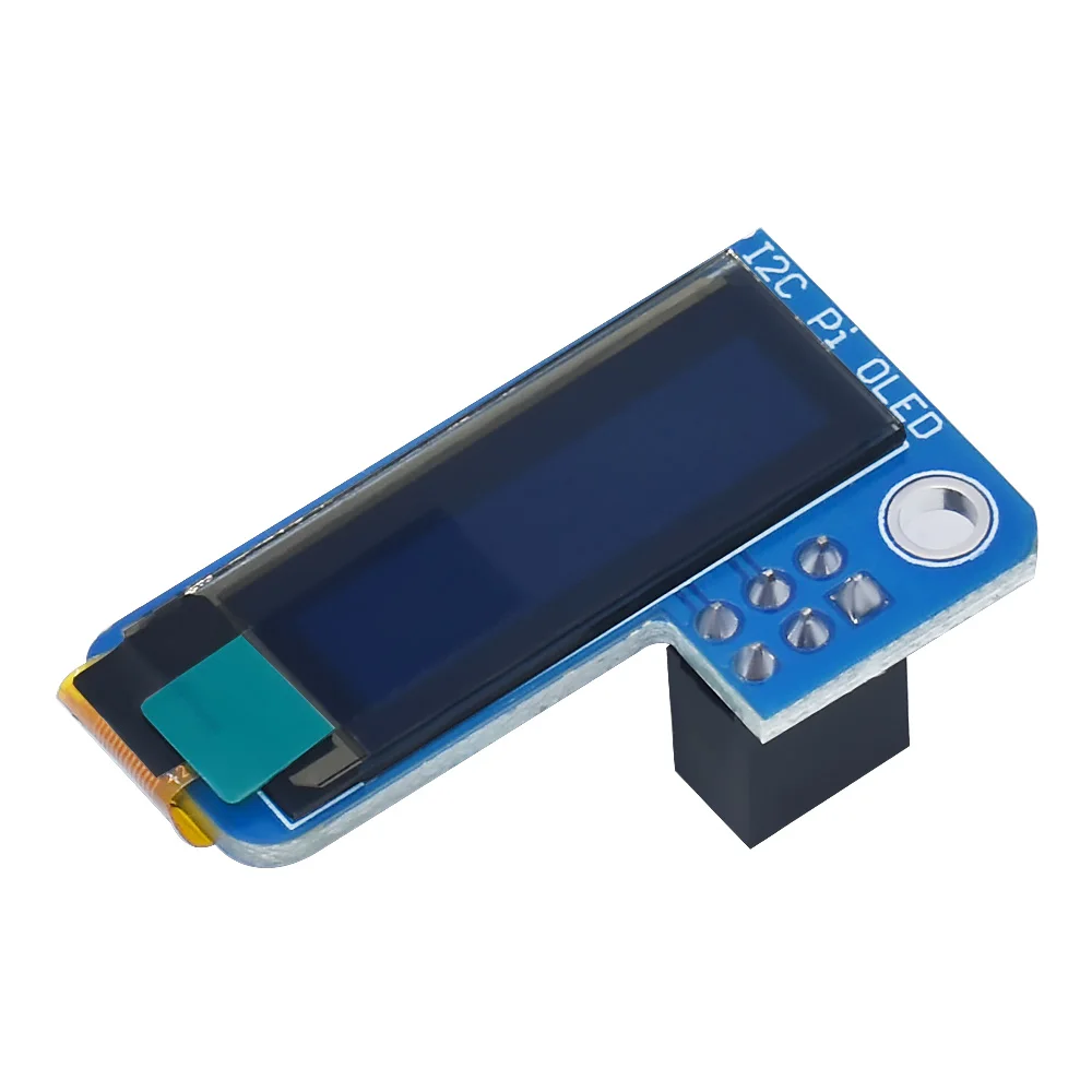 Imagem -03 - Polegada Oled 128x32 I2c Iic Ssd1306 Módulo de Exibição Oled Azul para Rpi Raspberry pi b Mais pi pi e pi Zero 0.91