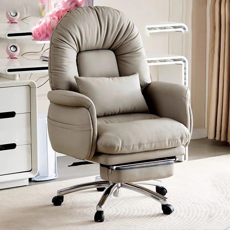 

Computer Study Office Chair Lazy Comfortable Kawaii Conference Arm Office Chair Footrest Conference Mobilya Trendy Furniture