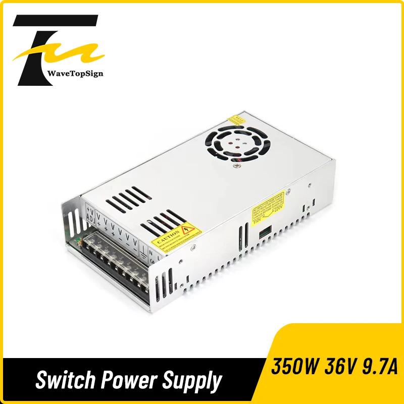 WaveTopSign Switch Power Supply 350W 36V 9.7A Input AC220V 50-60HZ 3-way output  Use For Industrial Automation