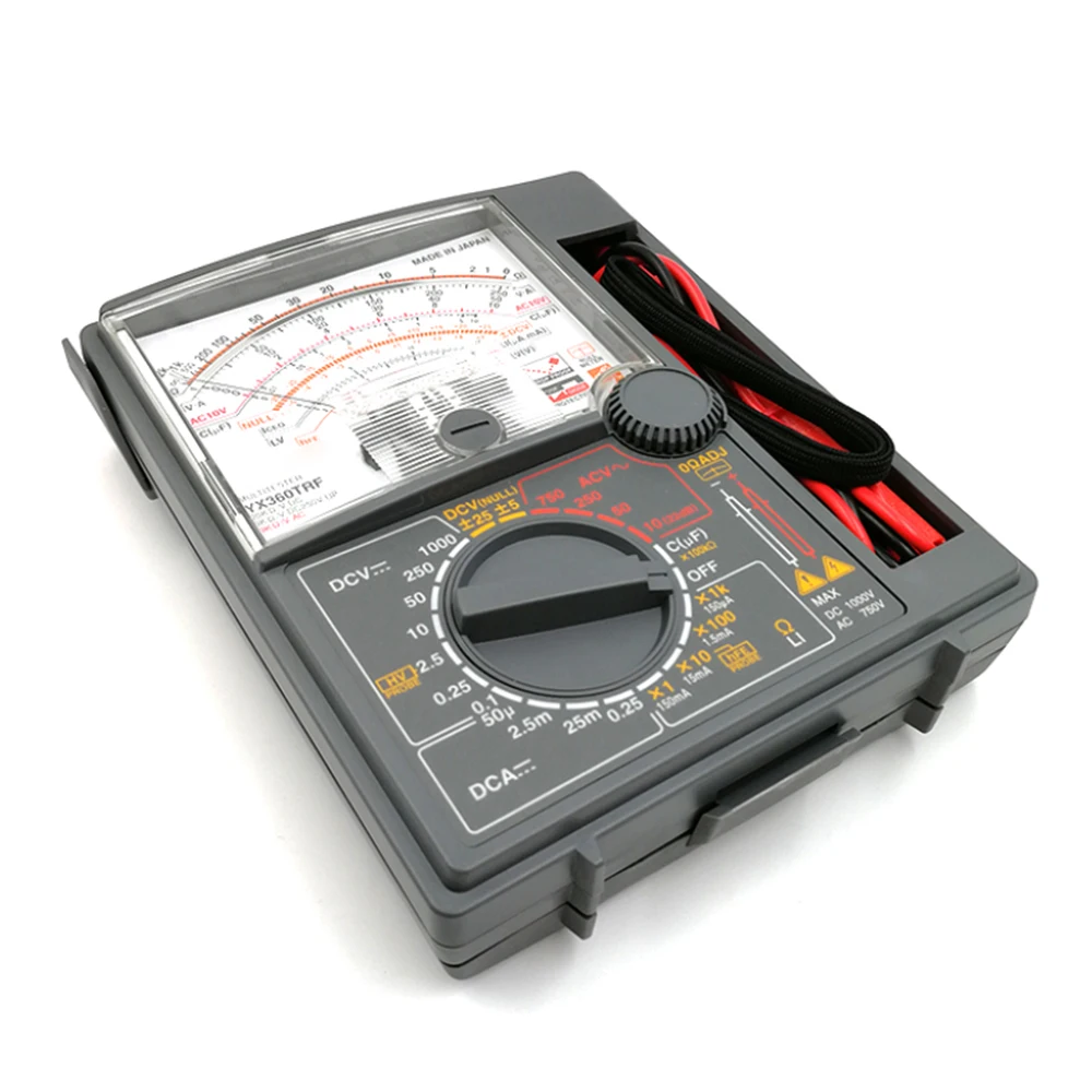 Wskaźnik YX360TRF mechaniczny analogowy multimetr wielofunkcyjny AC DC Volt Ohm pomiar rezystancji instrumentu miernik testowy