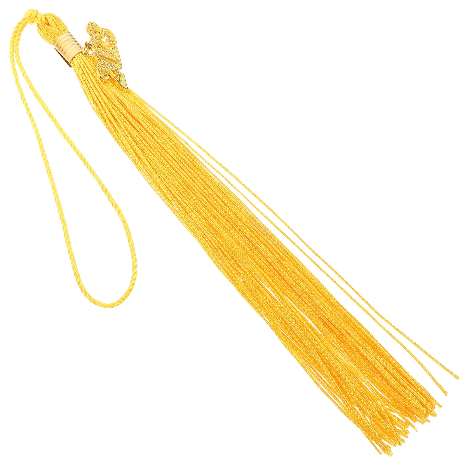 

5Pcs Graduation Hat Tassels Academic Cap Fringe Pendant Unique 2023 Year Charm Exquisite Workmanship Graduation Ceremony
