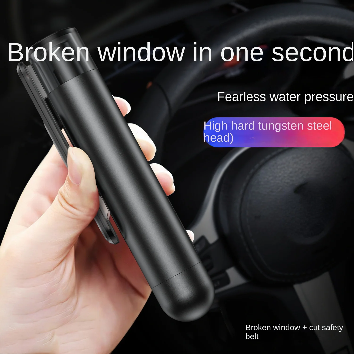 Car Emergency Escape Hammer Emergency Window Break Hammer Car Temporary Parking Car Moving Number Plate