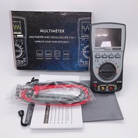 ET827 Portable Digital Oscilloscope Multimeter Handheld Smart DC/AC Current Voltage Resistance Frequency Diode Tester 20KHz 2023