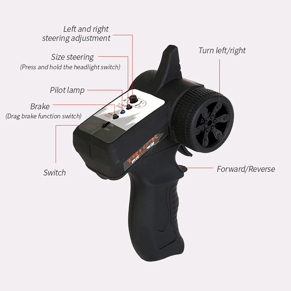 RC جيمي كارتوي WPL C64-1 أربع عجلات على الطرق الوعرة نموذج سيارة 1/16 2.4G التحكم عن بعد سيارات كهربائية لعب للأولاد لعبة الهدايا