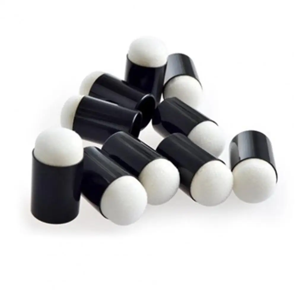 塗装用スポンジダスターセット、描画用フィンガースポンジ、アートインククラフト、チョークカード、10個