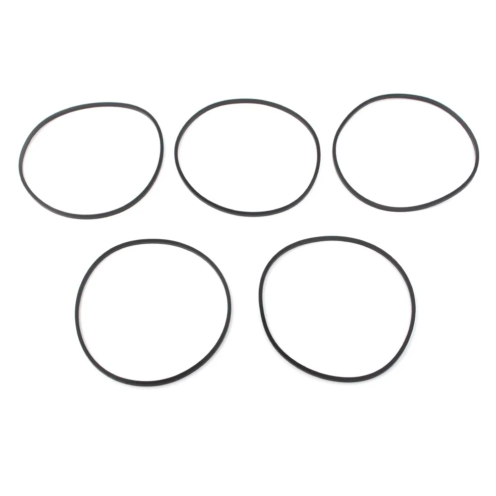 5Pcs Rubber Motorbike Clutch Cover O Ring Derby Gasket For Harlay Sportster 883 1200 1994-2017 XL883 XL1200