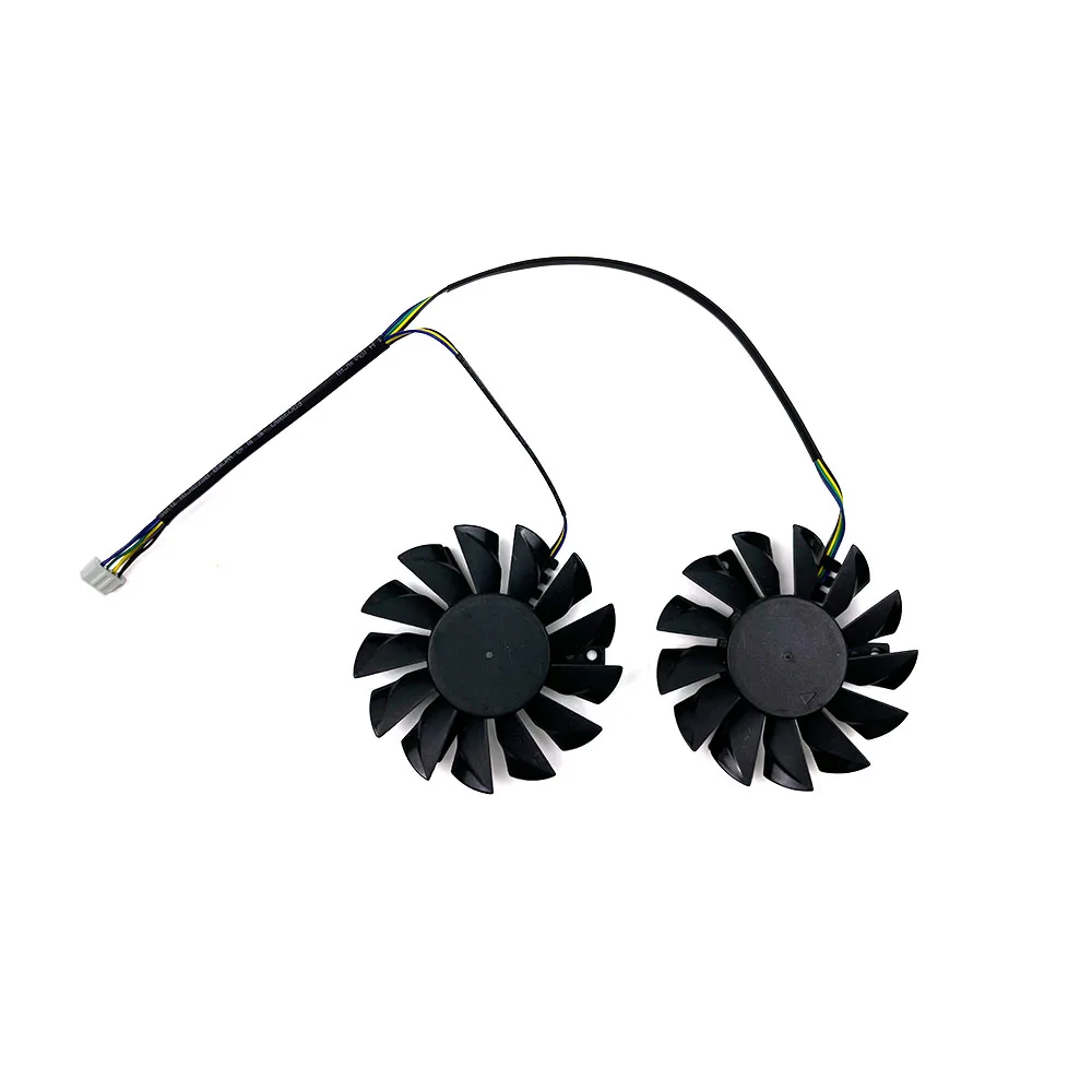 New GPU fan 4pin 75MM PLD08010B12H PLD08010S12HH suitable for MSI GTX650 GTX670 GTX680 Twin Frozr III graphics card fan