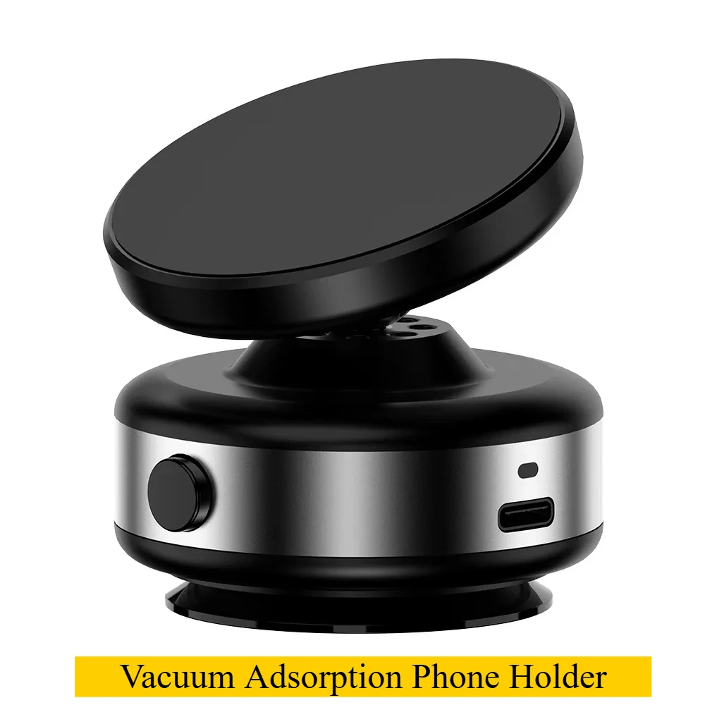 

TenYua Intelligent Car Mount Mobile Phone Holder Magnetic Black Technology Universal Adsorption Bracket Vacuum Adsorption Stable