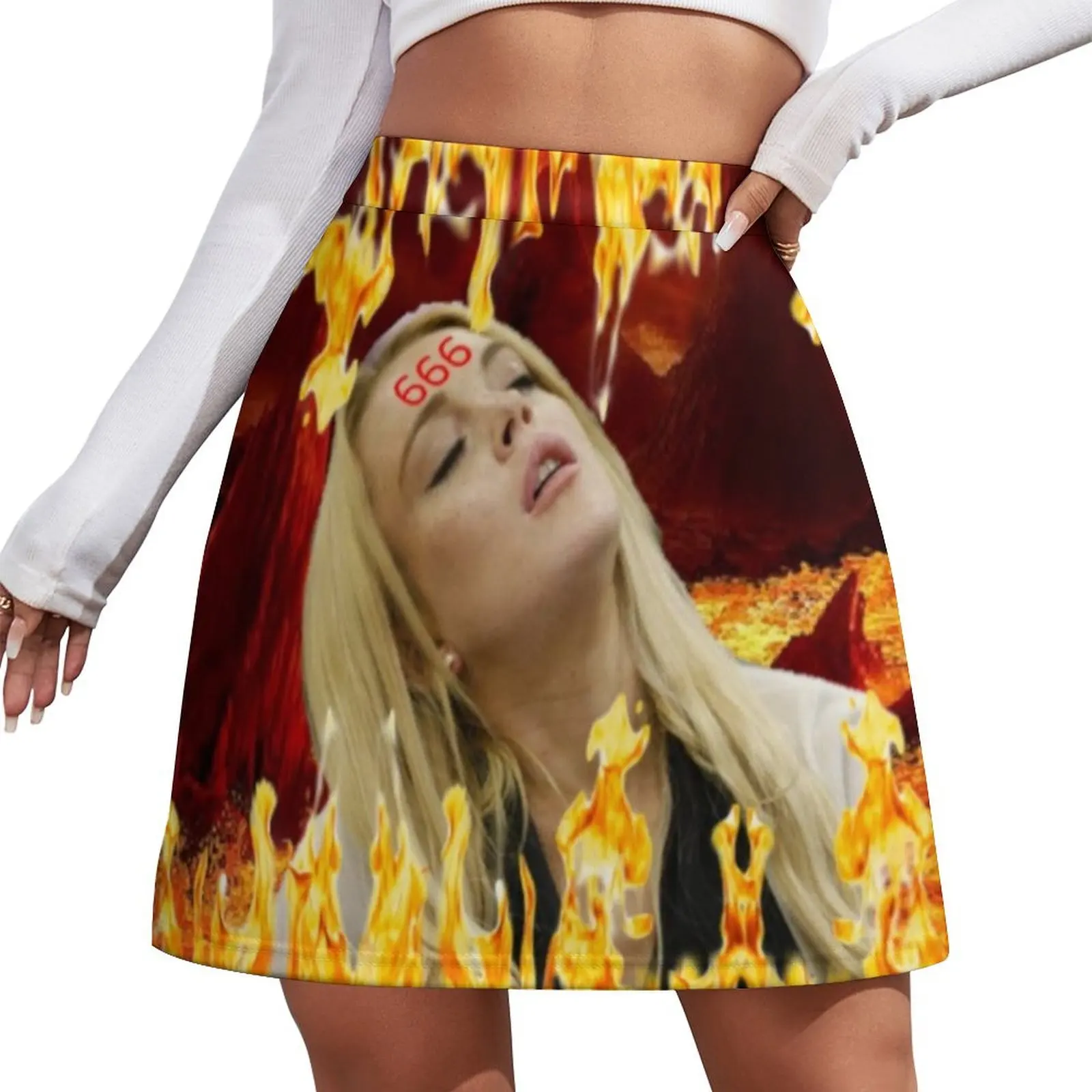 

Lindsay in Court Hell Mini Skirt Dresses women's skirt 2026 trend skirts summer 2026 woman