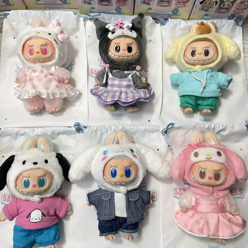 

POP MART LABUBU THE MONSTERS SANRIO CHARACTERS Серия виниловых фигурок-сюрпризов в закрытой упаковке, коллекционная модель