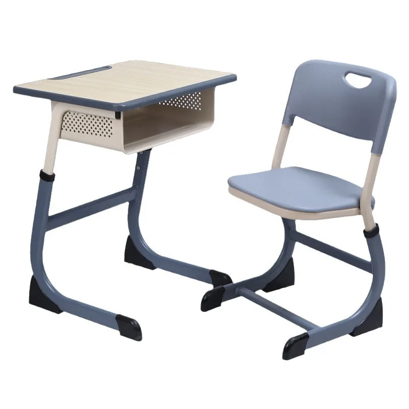 

Детский оптовый классный одиночный студенческий стол и стул