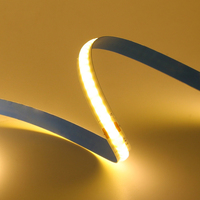 COB LED Strip Light Power Kit 220V 110V AC 3000K 4000K 6000K 2pin 240LEDs/m with IC Driver IP20 8mm PCB Dimmable Linear Lighting