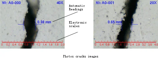 Ck-102 Digital Concrete Crack Width Meter - Ck102 Metal Surface Crack Width Tester Gauge