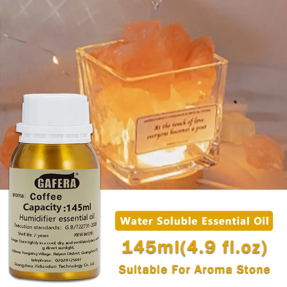 

GAFERA 145ml(4.9 fl.oz) Coffee/C-K/Peppermint Essential Oil - For Aroma Stone & Humidifier & Car Suspension Aromatherapy Pendant