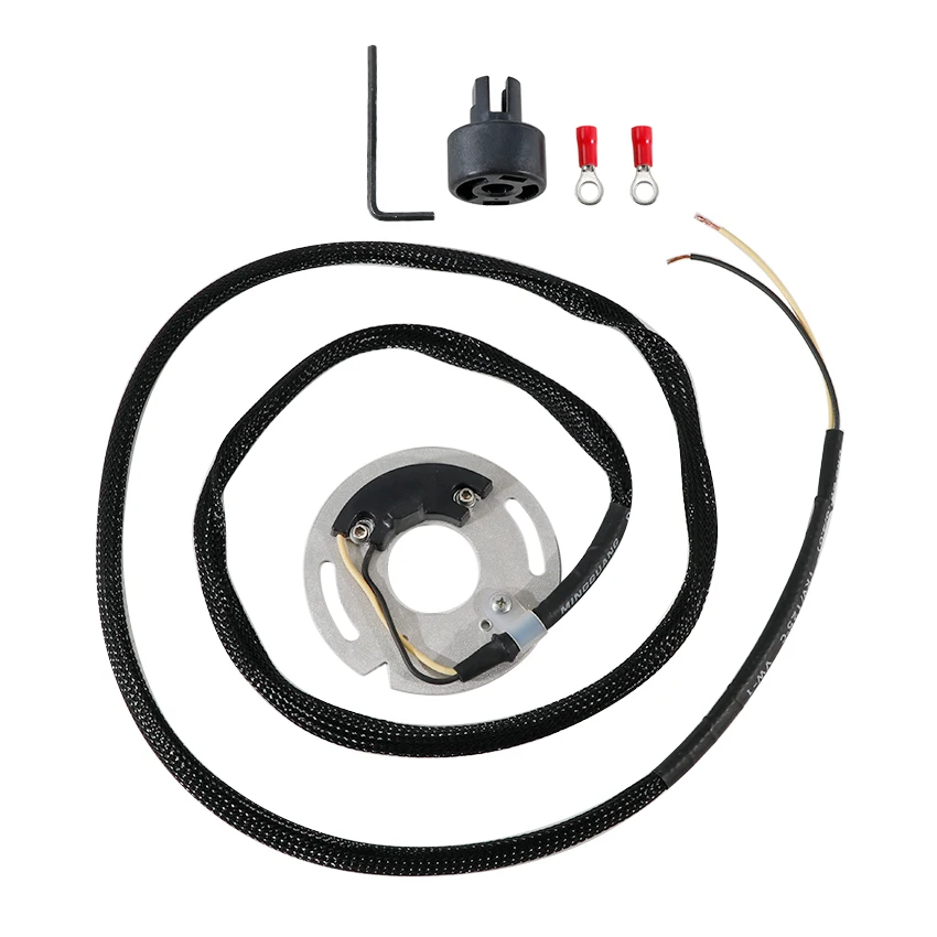 Motorrad-Stator-Pickup-Pulser-Spule für Harley Davidson Bad Boy FXSTSB, Disc Glide FXRDG, Fat Bob FXEF, Road Glide FLTR, XR750 – Detail 12