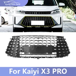 Lower radiator grille Front Bumper Central Grille For Chery Cowin Showjet PRO Kaiyi X3 Pro F01840102001AA