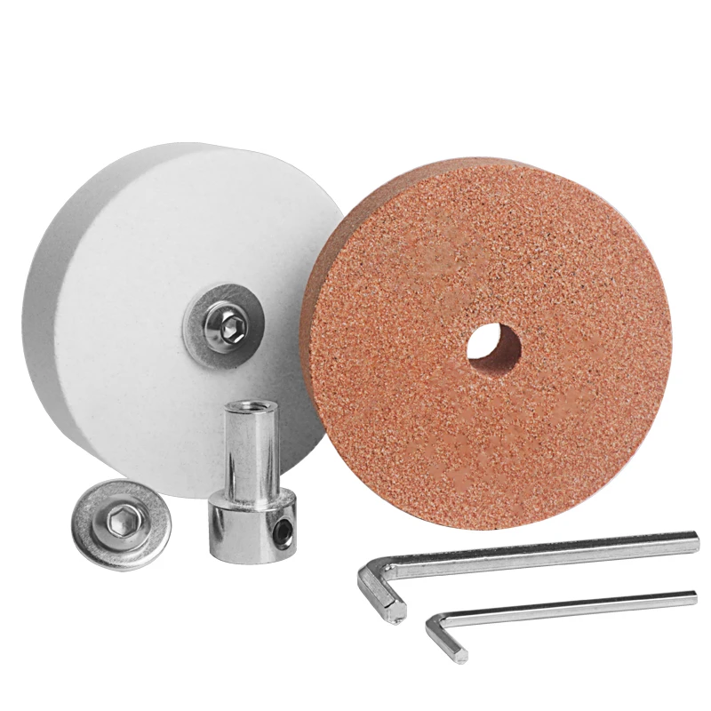 2PCS 70 millimetri Pietra di Lucidatura Ruota di Metallo Rettifica Lucidatura Pad Ruote di Lucidatura Per Smerigliatrice Da Banco Lavorazione Dei Metalli ﻿
