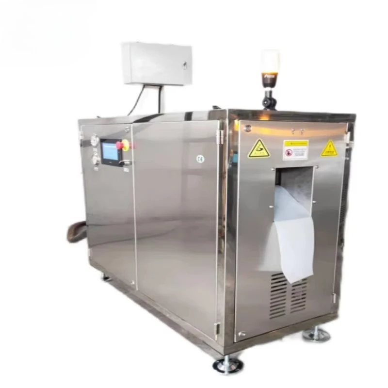

YG Customized Industrial 50kg Dry Ice Machine Quiet Air Water Cooling Easy Operation Noise-Free Ice