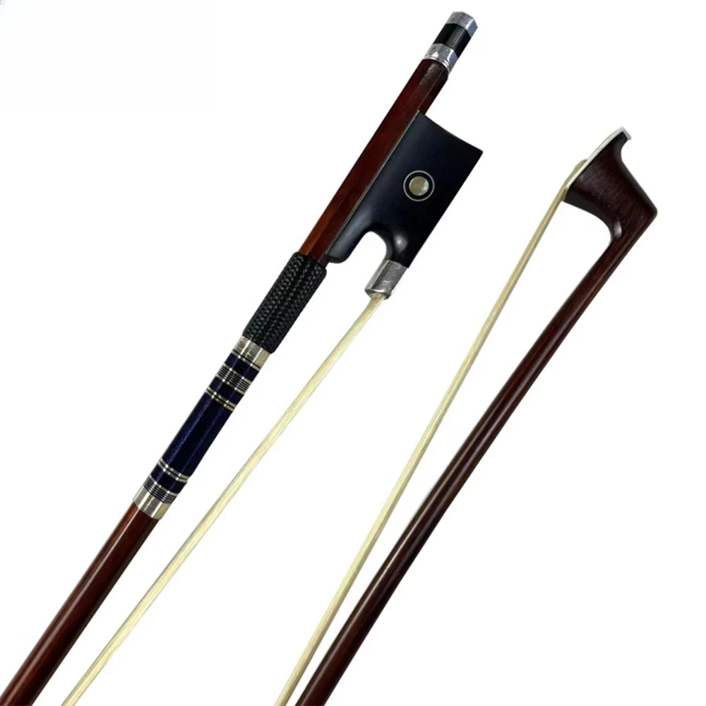 2025 Music Violin Accessories,Advanced Authentic Brazilian Logwood Violin Bow Professional Performance Grade Violin Bow