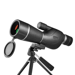 25-75x60 Spotting Scope Zoom Monocular Powerful Telescope Bak4 Prism ED Lens For Outdoor Camping Bird Watching Shooting