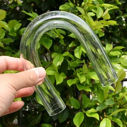 O.D 20~32mm Aquarium Transparent U-Tube Acrylic Pipe Fittings Plexiglass Elbow Connector Fish Tank U-shape Air Tube Fittings