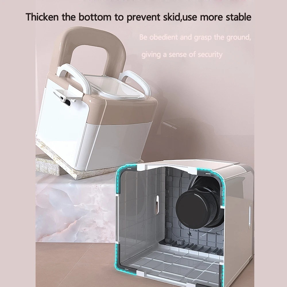 Portable Folding  Pedestal Pan Indoor Moveable Bathroom Adult Old People Pregnant Women Anti-skid Potty Chair Outdoor Camping