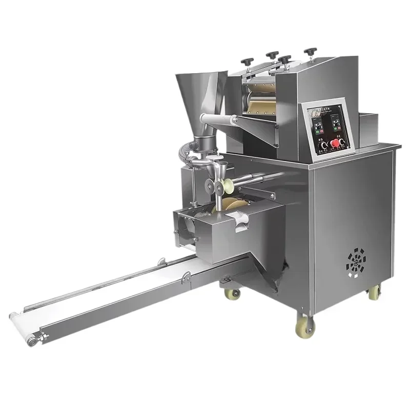 Máquina Automática Comercial para Hacer Dumplings, Imitación de Dumplings Hechos a Mano, Wontons, Pot Stickers, Dumplings Fritos, Máquina Integrada para Hacer Dumplings