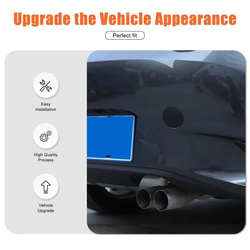 For Mazda MX-5 Miata ND 16-25 Car Front Bumper Tow Hook Eye Coupler Trailer Cover Cap Plug Rear Trailer Cover Car Accessories