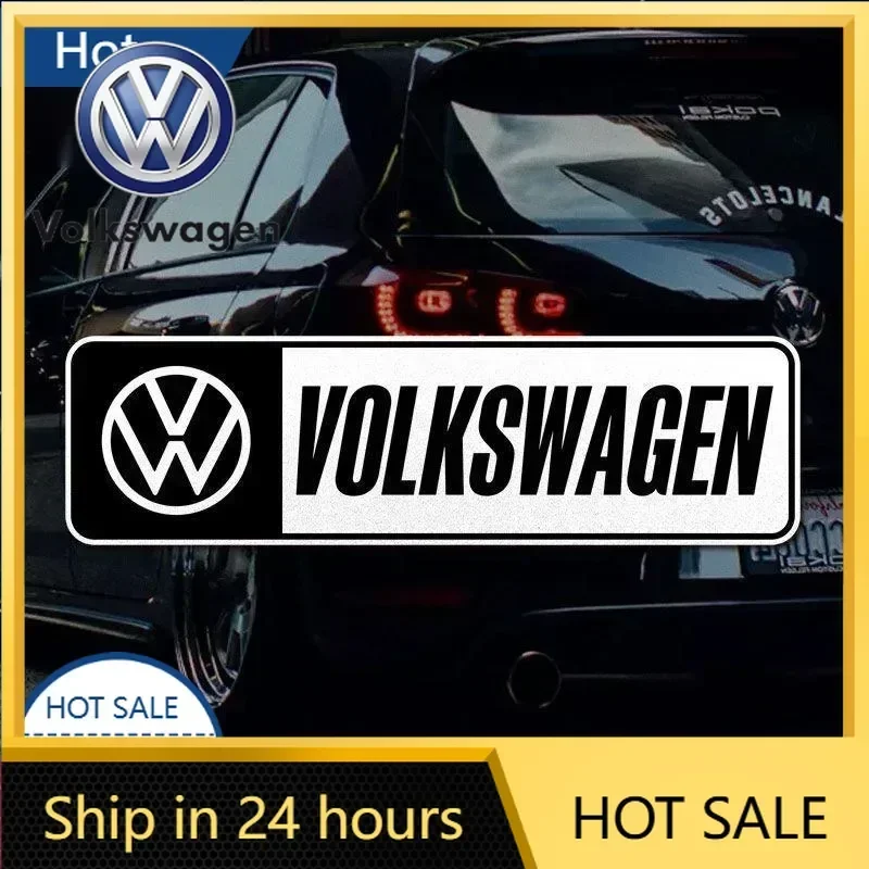 

VW New Car Stickers Reflective Scratch Blocking Decal For Volkswagen VW R-line GTI R Polo Golf Touareg Passat Magotan Tiguan