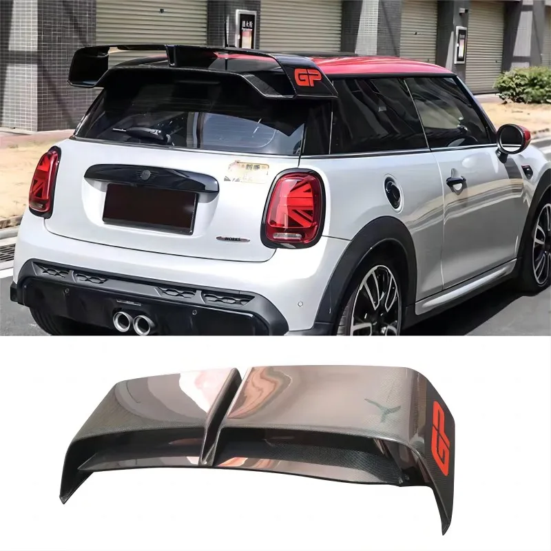 

F55 F56 Carbon Fiber Rear Spoiler Roof Wing Exterior Car Accessories (Fit both 3 & 5 doors) For Mini F55 F56 Cooper GP3 style