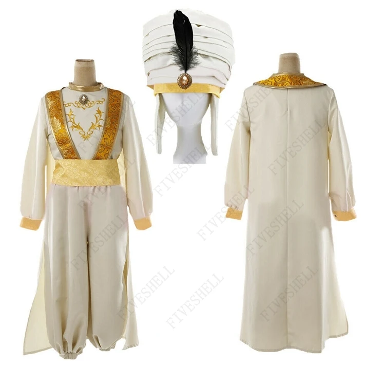 2023 Aladdin and the Magic Lamp Aladdin Cosplay Costume Halloween Costumes for Adult kids Jasmine Aladdin Costume suit