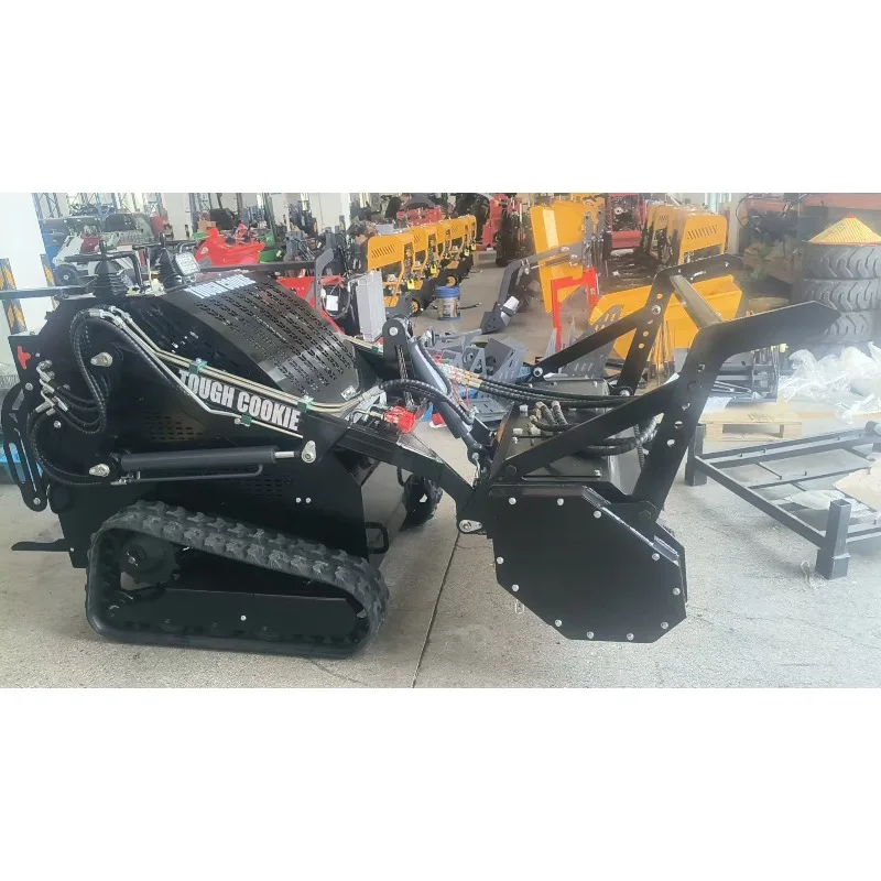 Mini-Kompaktlader Mini-Ausgrabung Skidsteer-Aufsätze Kompaktlader mit Mini-Gabelstapler/Bagger/Bulldozer