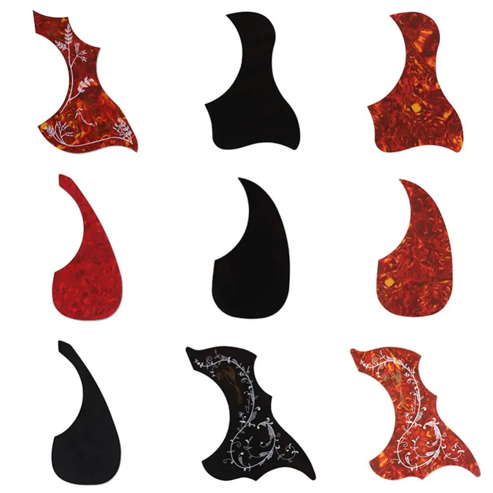 Acoustic Folk Guitar Pickguard Celluloid Pick Guard Board Sticker Accessories