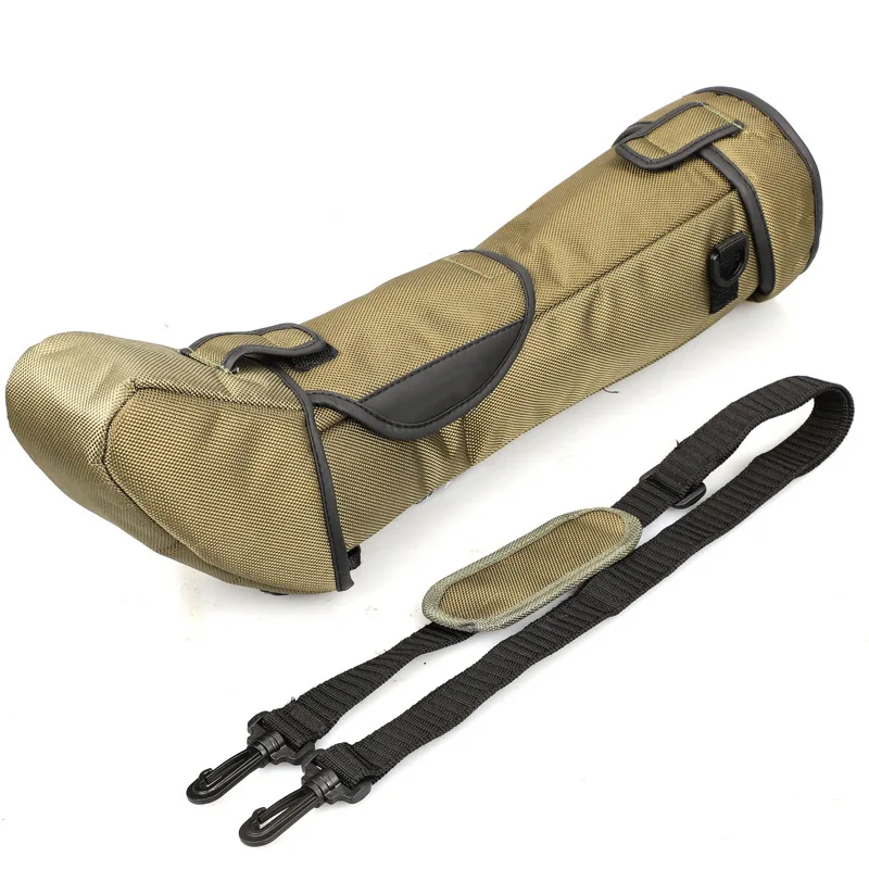 

Telescope Storage Bag Portable Spotting Scope Bag Multipurpose Nylon Telescope Carrying Case With Adjustable Shoulder Strap