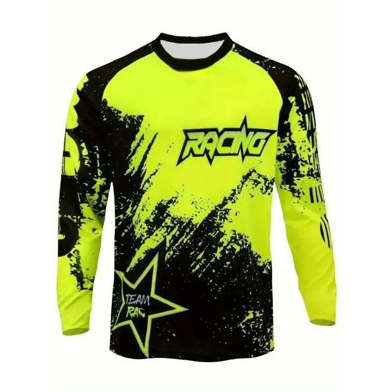 

Mountain Bike Riding Tops, Road Cycling Quick Drying Sports Tops, Bicycle Tops, Suitable for Both Adults and Children To Wear