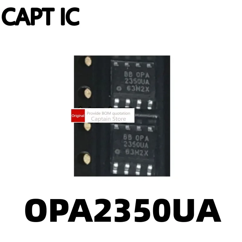 5PCS OPA2350 OPA2350UA SOP-8 dual operational amplifier chip