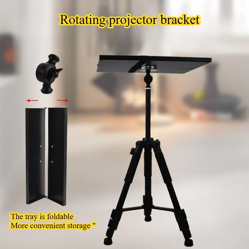 Tripé de projetor de chão em liga de alumínio ao ar livre multifuncional portátil tripé para notebook