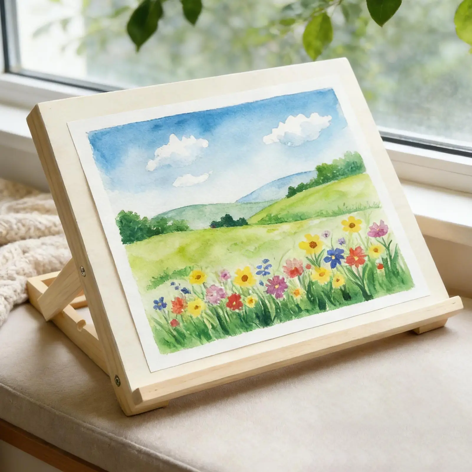 

Деревянный настольный мольберт, складной мольберт для рисования, регулируемая подставка для холста для взрослых, начинающих и подростков