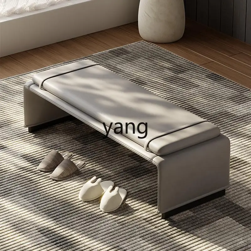 LH  home door shoe stool entry stool cloakroom sofa stool against the wall bench