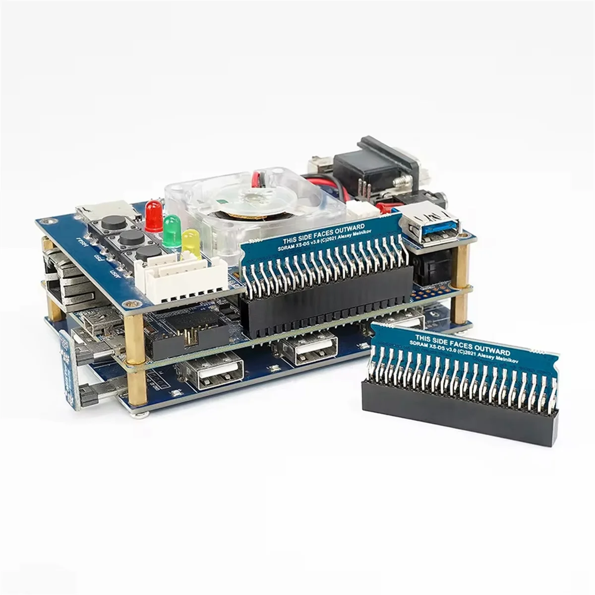 

MiSTer SDRAM XS-DS module board Newest V3.0 MiSTer SDRAM XS- 128MB Module for / / Core Game Consoles-AA78