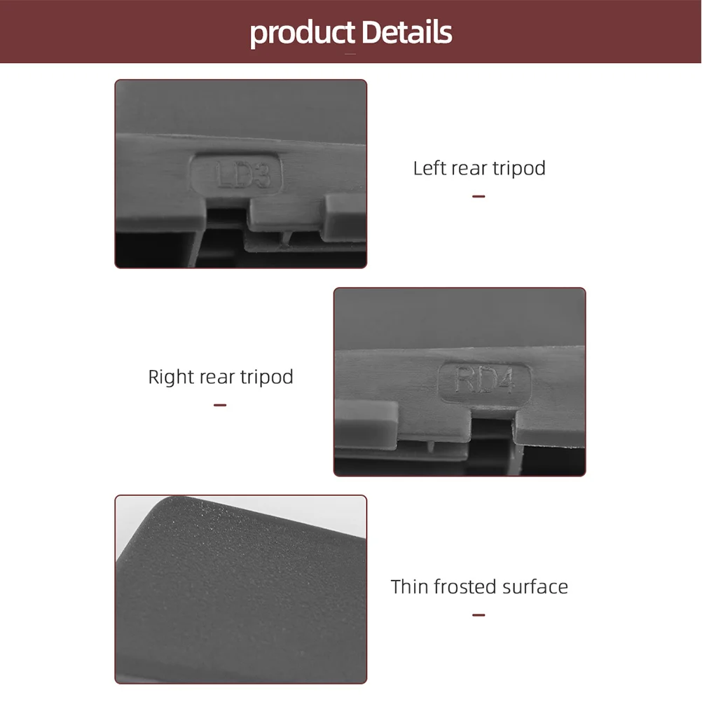 

1Pair Bottom Bracket Landing Gear Protector Replacement Durable Cover Compatible for Mavic 2 Pro Zoom Drone Spare Parts Repair