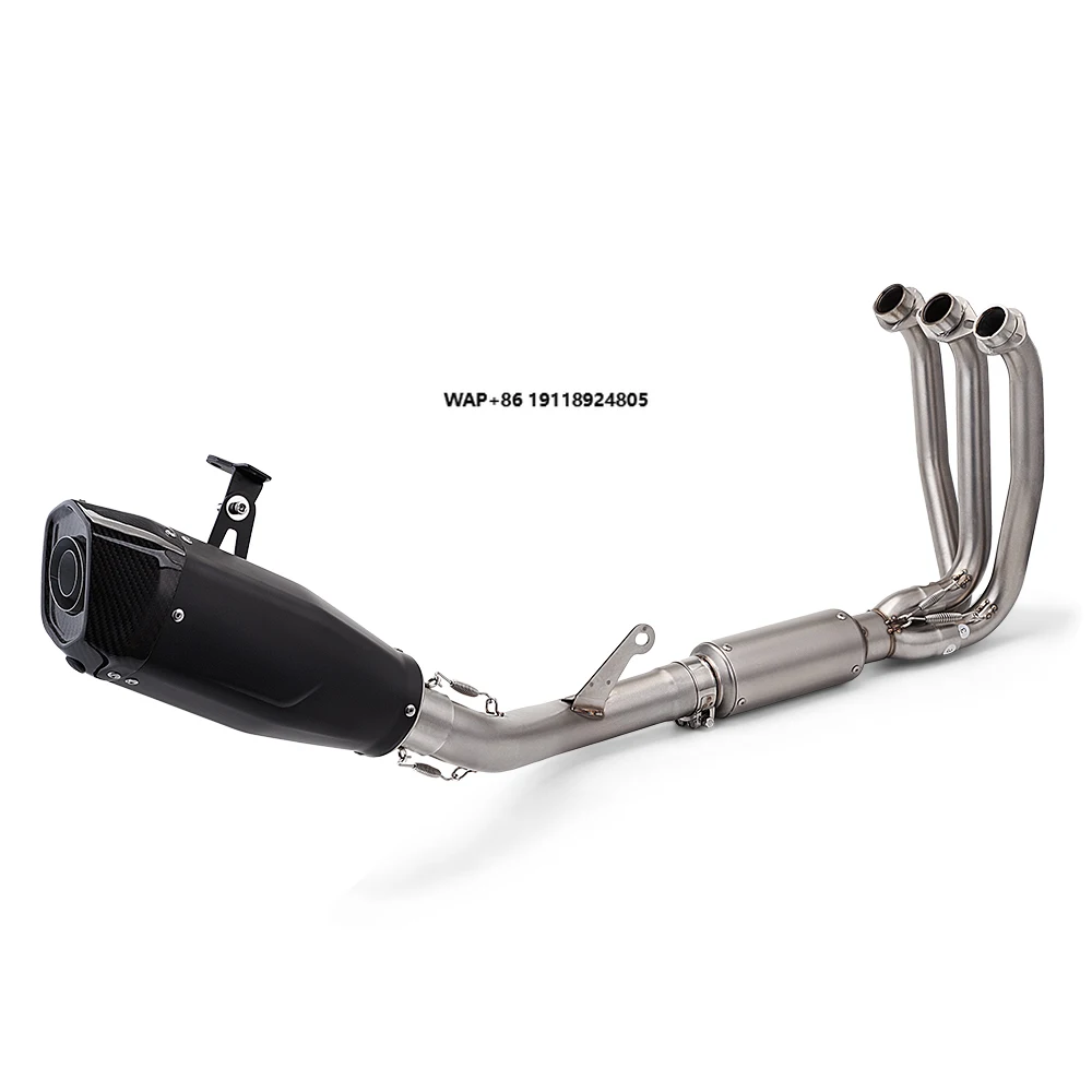 

For CFMOTO 675SR 675R 675NK Modified Motorcycle Exhaust Muffler and Front Link Pipe New Condition for 675SRR Exhaust